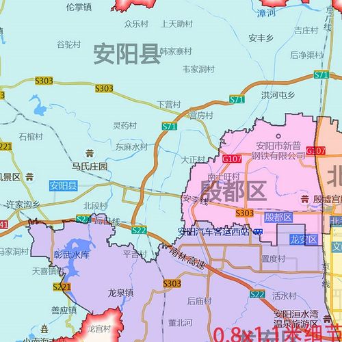 安阳市地图行政区划河南省JPG电子版高清图片2025年 - 图0
