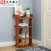 Ucha (YOUCHA) corner shoe cabinet Mini home 30CM long multilayer triangular wall corner corner shoe rack subdoor