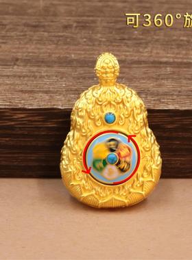 五爷八大守护神葫芦唐卡本