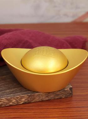 特大号合金元宝转属摆件可