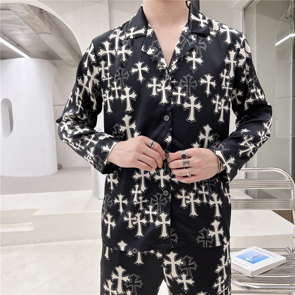 睡衣男春秋款冰丝长袖长裤女士夏季丝绸情侣高级感大牌家居服套装,淘宝优惠券,粉丝福利购,淘宝优惠卷