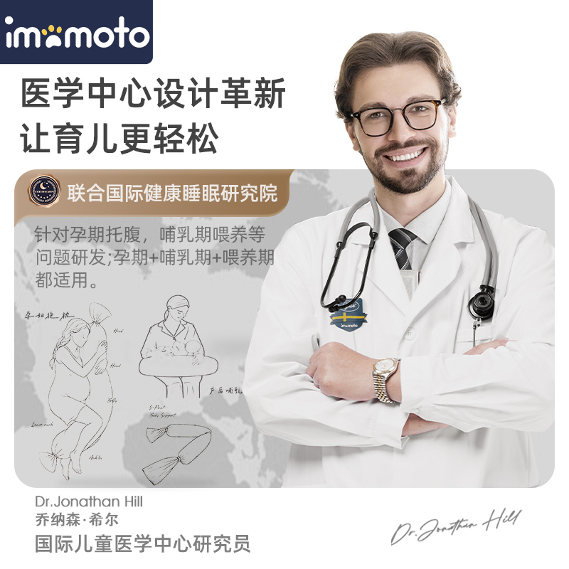 孕妇枕护腰侧卧睡托腹枕L型长条夹腿抱枕喂奶哺乳枕怀孕睡觉专用 - 图3