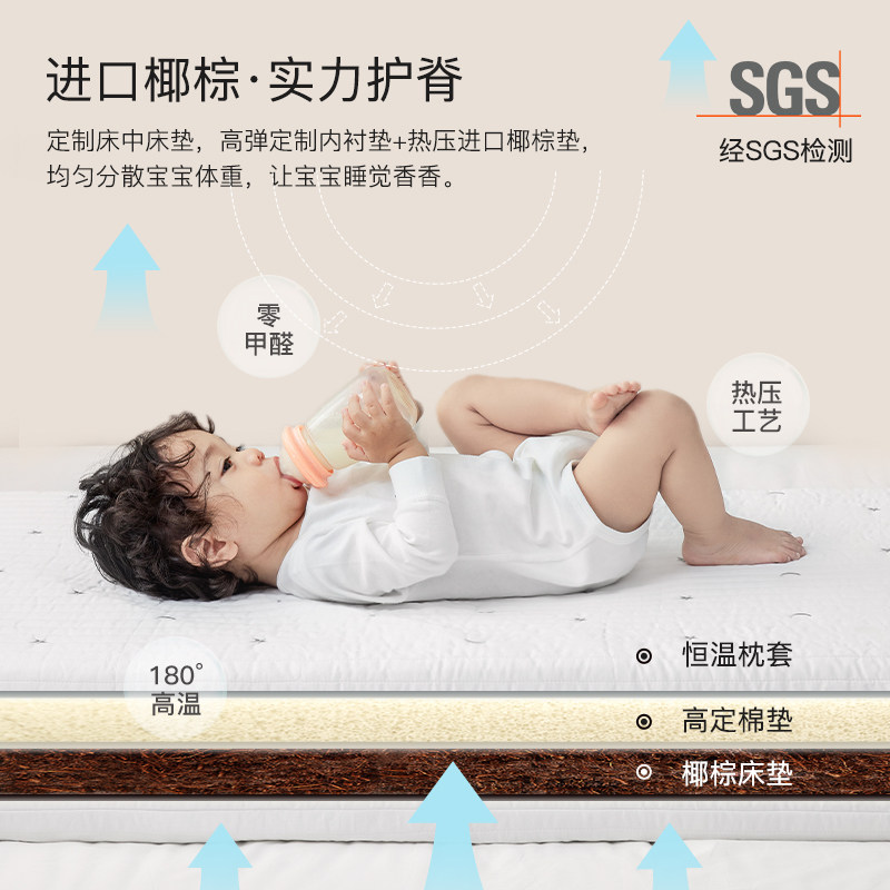 imomoto防吐奶婴儿喂奶神器斜坡垫 imomoto婴童枕头/枕芯