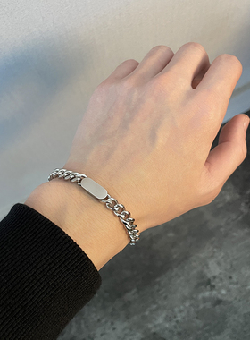 不生锈、不掉色、钛钢手链