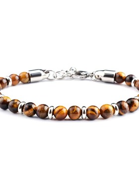 个性风化玛瑙串珠拼接手串手链