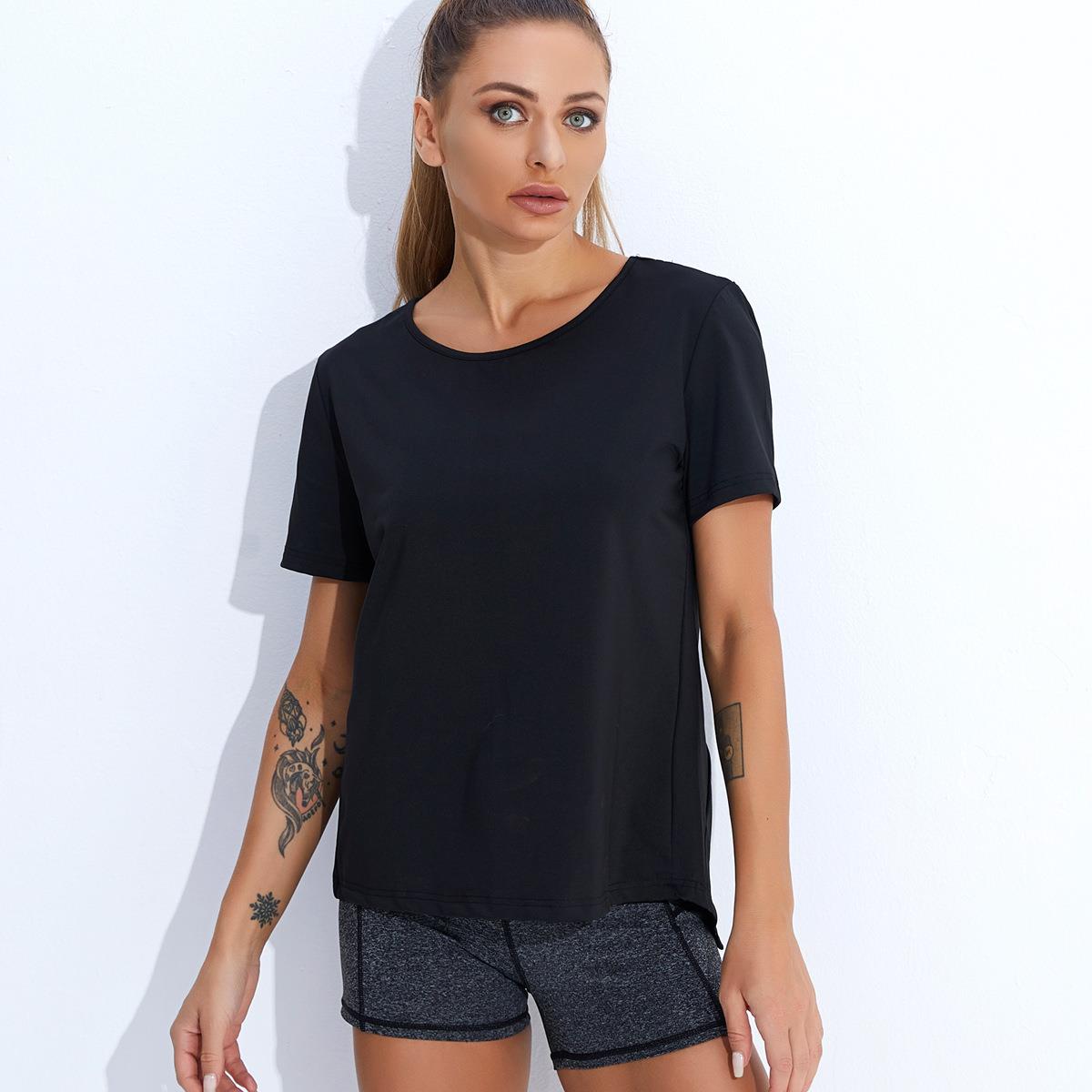 clothes quick-drying breathable fashionable mesh gym women - 图1