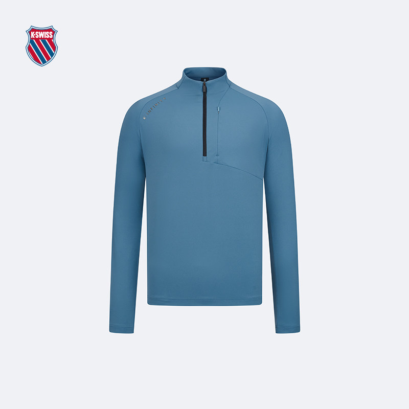 KSWISS盖世威男POLO衫 秋季 简约时尚百搭运动休闲长袖1010759,淘宝优惠券,粉丝福利购,淘宝优惠卷