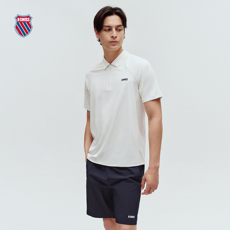 KSWISS盖世威T恤男 夏季抑菌百搭经典休闲时尚短袖POLO衫1010692,淘宝优惠券,粉丝福利购,淘宝优惠卷