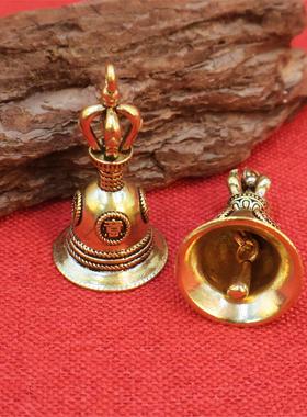 复古黄铜吉祥如意喇叭铃铛