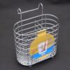 Stainless steel chopstick tube chopstick basket wall-mounted kitchen chopstick storage rack household chopstick cage drain rack