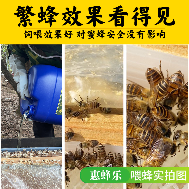 蜜蜂营养液繁蜂强蜂液中蜂意蜂蜂粮花粉蜜蜂饲料喂蜂养蜂专用工具 - 图0