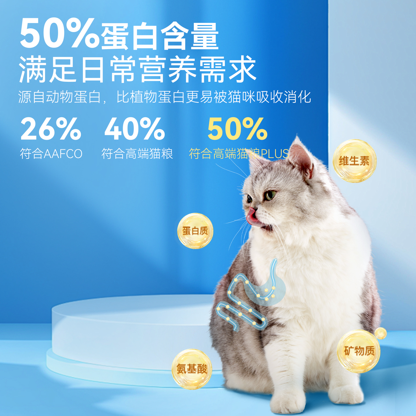 星宴低温烘焙营养高蛋白鱼肉猫粮全价成猫幼猫小猫蓝猫布偶猫专用 - 图2