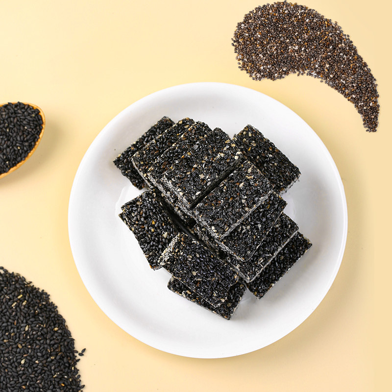 中麻无糖黑芝麻酥黑芝麻饼薄脆高钙高蛋白芝麻中式糕休闲零食208g,淘宝优惠券,粉丝福利购,淘宝优惠卷