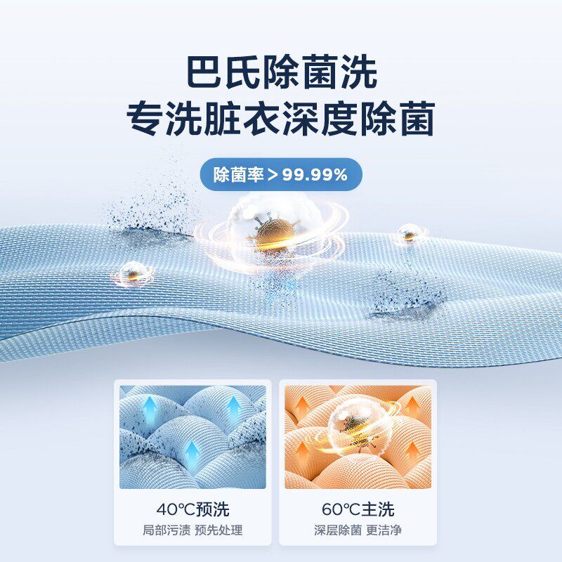 美的10公斤kg全自动家用变频洗衣机 美的华睿森泽洗衣机