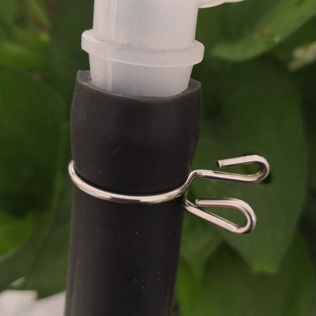 Steel wire clamp spring clip 304 stainless steel water pipe clip