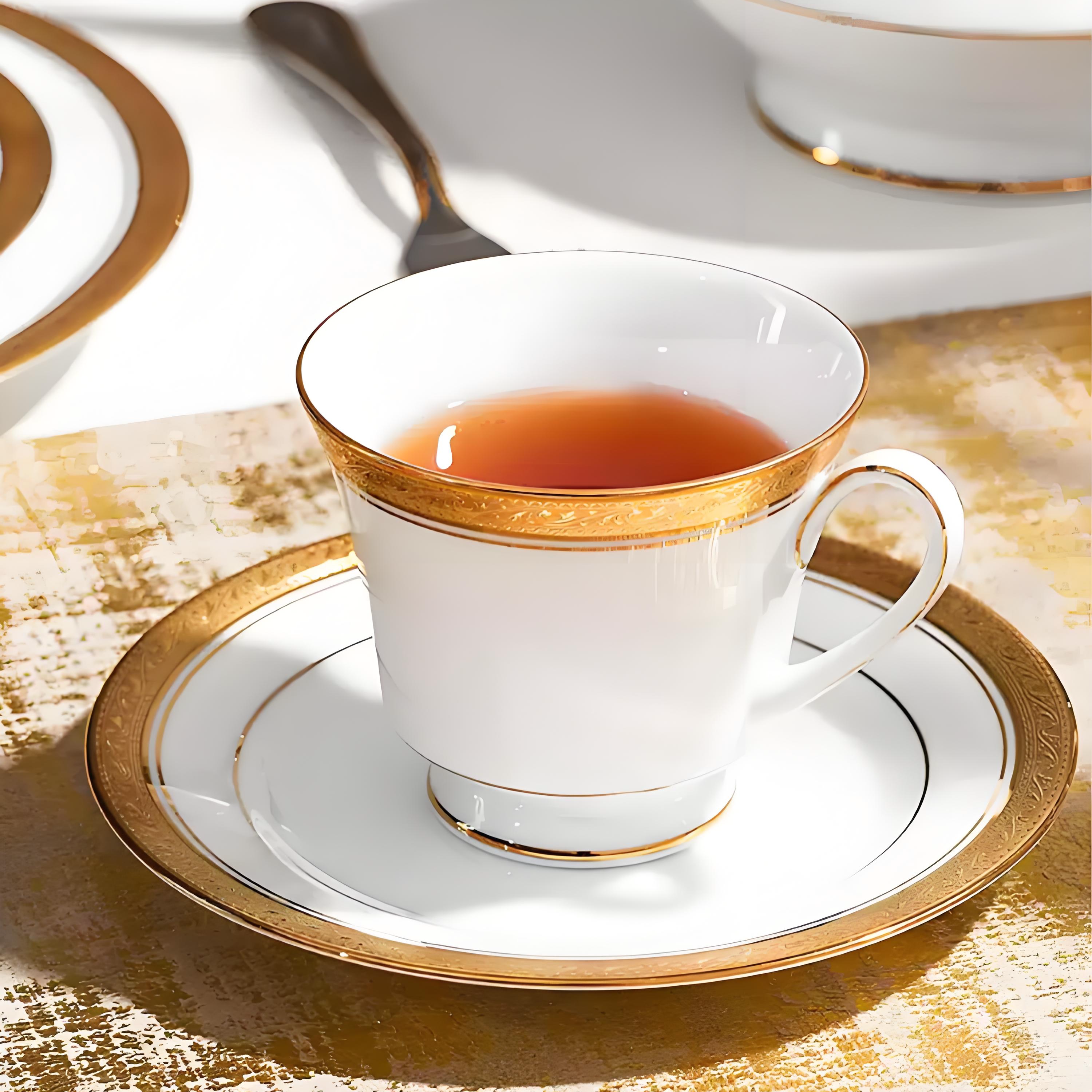 Noritake则武 进口精致骨瓷咖啡杯茶杯碟马克杯轻奢高档送礼礼盒