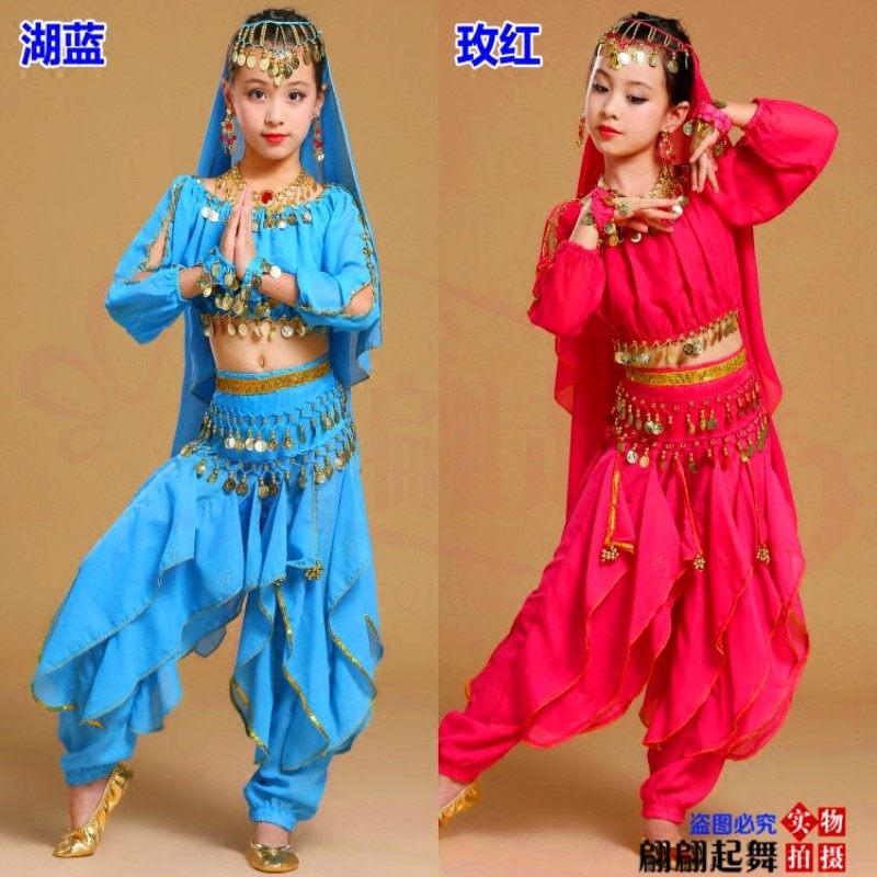 儿童舞蹈服 却盼民族服装/舞台装