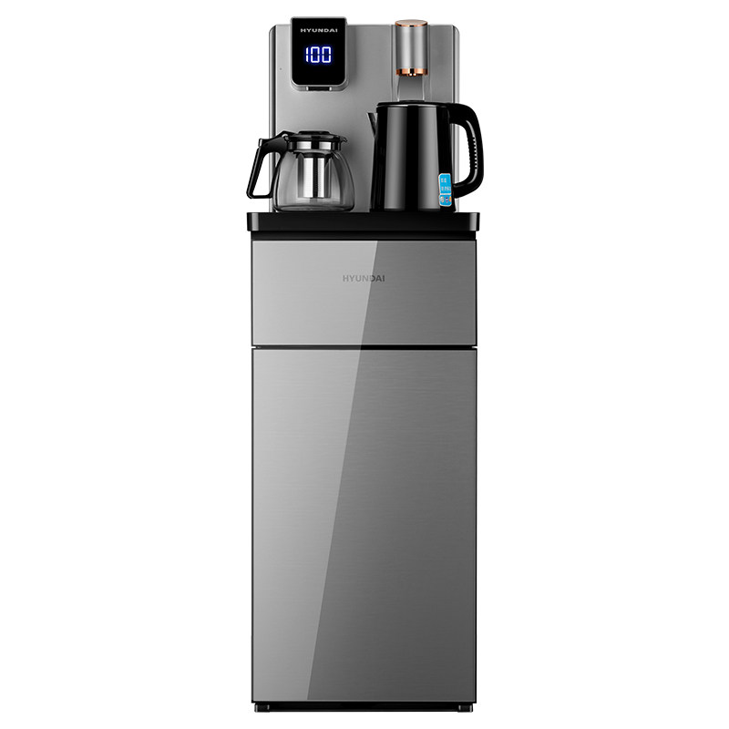 韩国现代茶吧机2022年声控下置水桶 HYUNDAI现代赛飞茶吧机/泡茶机