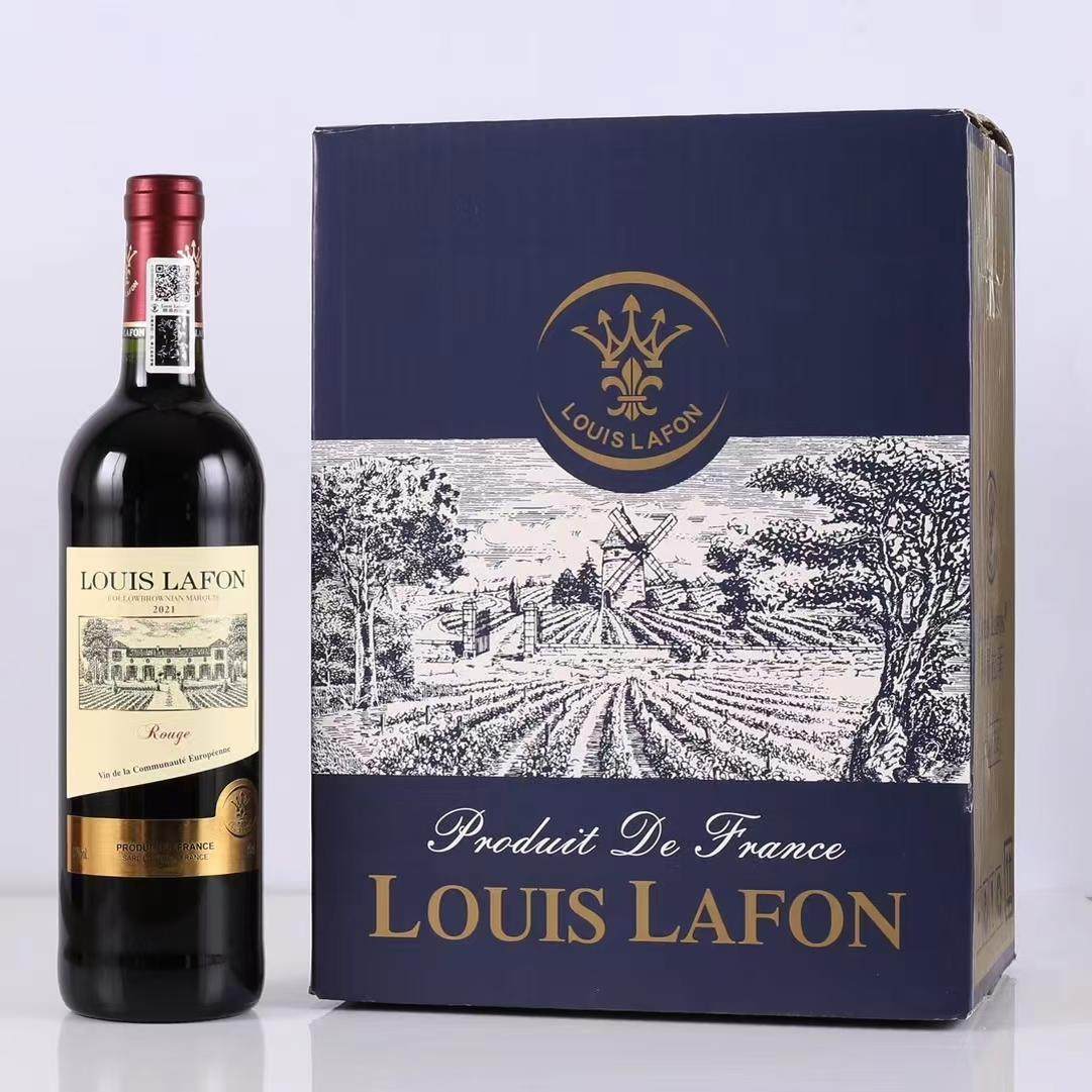 官方正品路易拉菲红酒整箱法布朗侯爵法国原瓶进口干红葡萄酒13度,淘宝优惠券,粉丝福利购,淘宝优惠卷