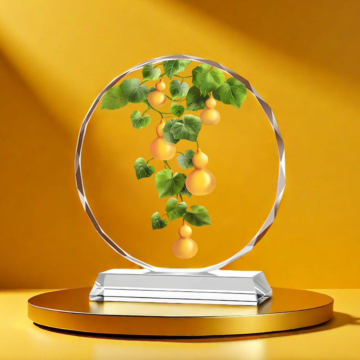 五福临门水晶摆件招财葫芦旺宅家居饰品新房客厅玄关酒柜乔迁礼品,淘宝优惠券,粉丝福利购,淘宝优惠卷