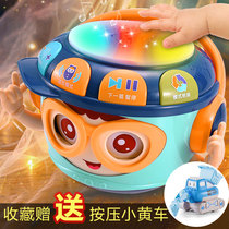 Tumbler hand clapping a drum baby toy for more than 6 months Puzzle Early Teach 0-1-Year-Old Baby Beat Beat Drum Music 3