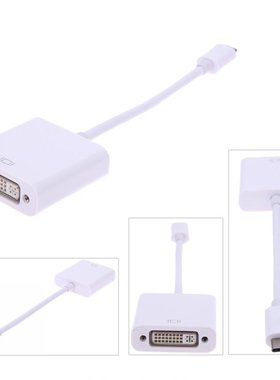Type C USB C male to DVI female adapter supports 1080P USB 3