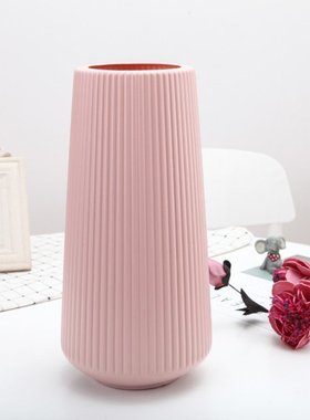 Unbreakable Plastic Vases Simple Flower Arrangement Containe