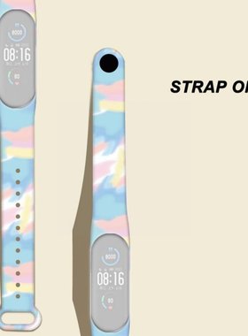 1pc Bracelet Replacement Strap For Mi Band 4/5/6 Strap For M