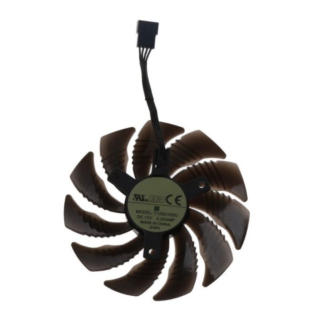 88MM T129215SU 4Pin Cooling Fan For Gigabyte GTX 1050 1060 1 - 图1