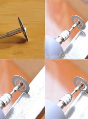 5PCS 22mm Emery Diamond cutting blades Drill Bit+1 Mandrel f