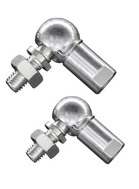 4PCS SQP16S M16x2.0 Or M16x1.5 Thread Angle Ball Joint Rod E