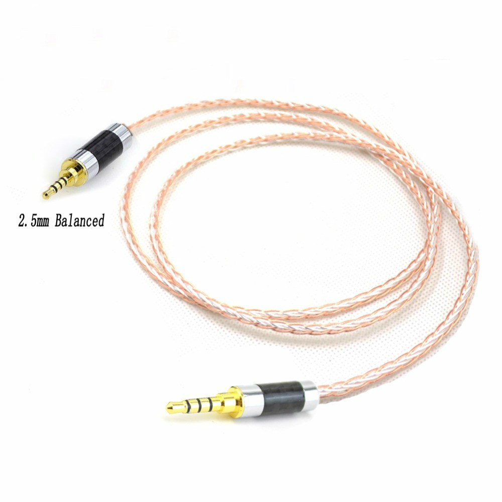 TOP HiFi 7N Silver Plated Cooper 4pin XLR/2.5mm//4.4mm Bala - 图0