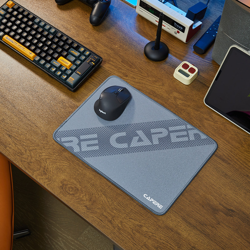 CAPERE(铠雷)乱纹提花涩垫游戏鼠标垫控制垫防水粗面定位精准竞技