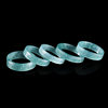 Cuiyingfu S925 silver inlaid with natural grade A jadeite ring