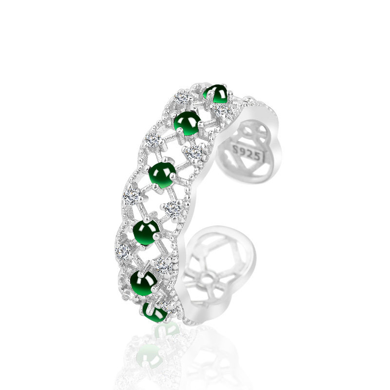 Cuiyingfu natural jade fashionable ink jade