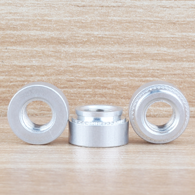 铝制压铆螺母标准件钣金冲压卯螺帽CLA-M2.5M3M4M5M6M8M10-0/1/2 - 图1