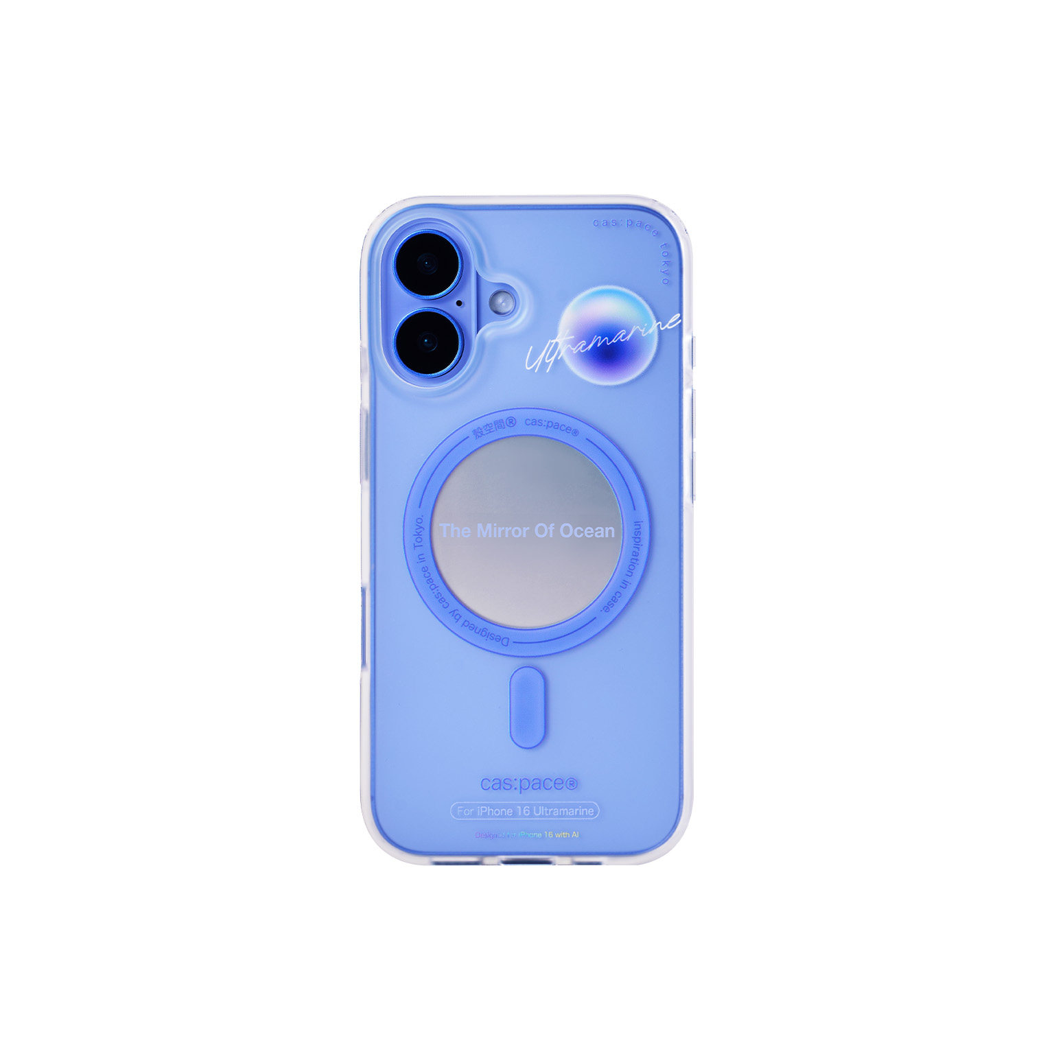 壳空间原创海洋之镜磁吸精孔手机壳适用苹果16pro手机壳iPhone15promax新款14promax一体按键触控拍照