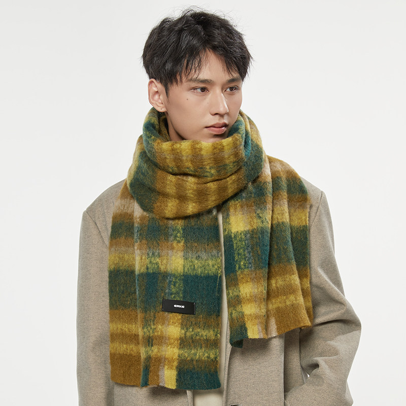  鸿星尔克鹏景围巾/丝巾/披肩