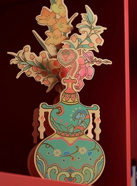 新款国潮生日毕业礼物葫芦香氛