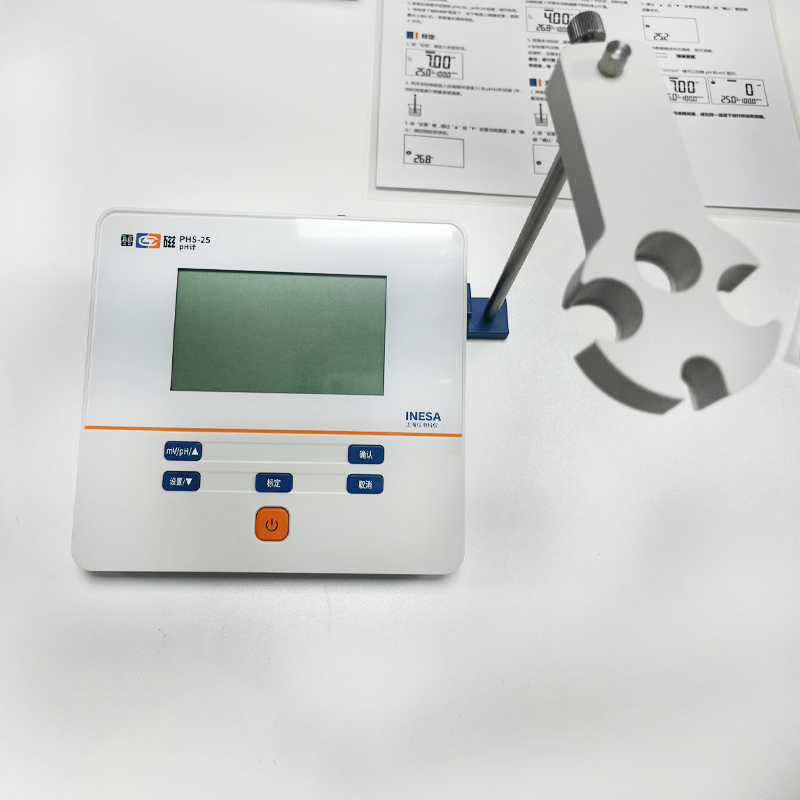雷磁pH计实验室台式酸度计PHS-25/3C/3E便携式pH计PHB-4/PHBJ-260 - 图1