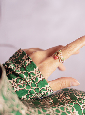 Palnartpoc日本手作伊甸园戒指