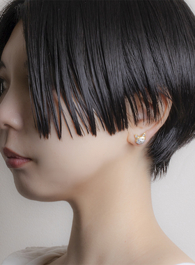 PalnartPoc合金日本手作女耳钉