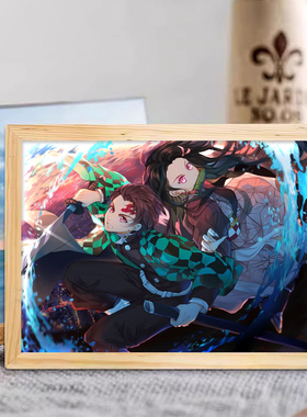 炭治郎祢豆子通用是灯光画二次元