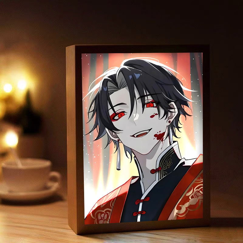 我不是戏神灯光画陈伶动漫周边手办小夜灯装饰画吧唧流麻生日礼物 - 图3