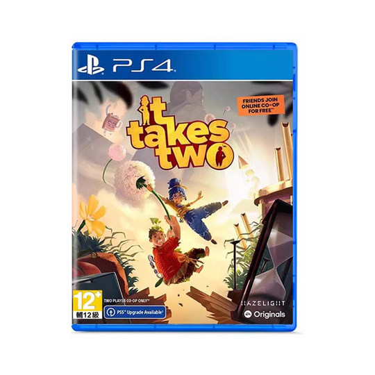 El nuevo juego de PS4 de Sony, It Takes Two, versión de Hong Kong, disponible en chino