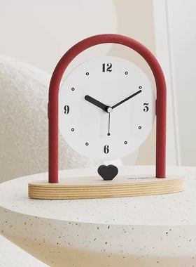 样板间家居客厅创意座钟装饰品