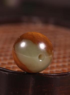 12mm正宗新疆和田玉籽料手链