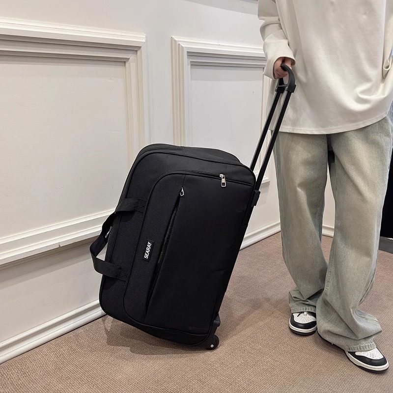 Travel storage bag with wheels