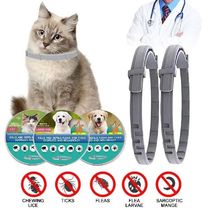 1Pc Pet flea and tick collar for the Dogs Cats adjustable