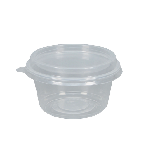 一次性碗冰粉打包专用带盖商用防漏清补凉打包盒糖水甜品透明圆形 - 图3